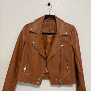 Blank NYC Tan Leather Jacket